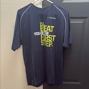 Nike Sparq Navy Graphic T-Shirt